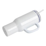 Kubek podróżny metalowy 1200ml biały