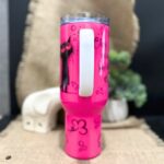 Kubek podróżny różowy mi chuj jebany ciśnienie podniósł 1200ml dla niej