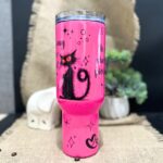 Kubek podróżny różowy mi chuj jebany ciśnienie podniósł 1,2L