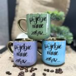 Kubek pojebie mnie zaraz w wersji elegant