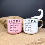 Kubek p.i.z.d.a. elegant złoty