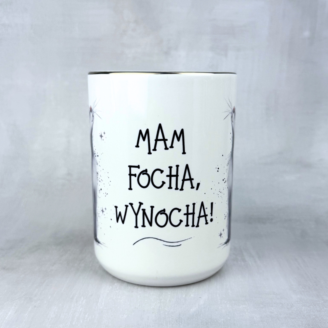 Kubek mam focha wynocha złoty