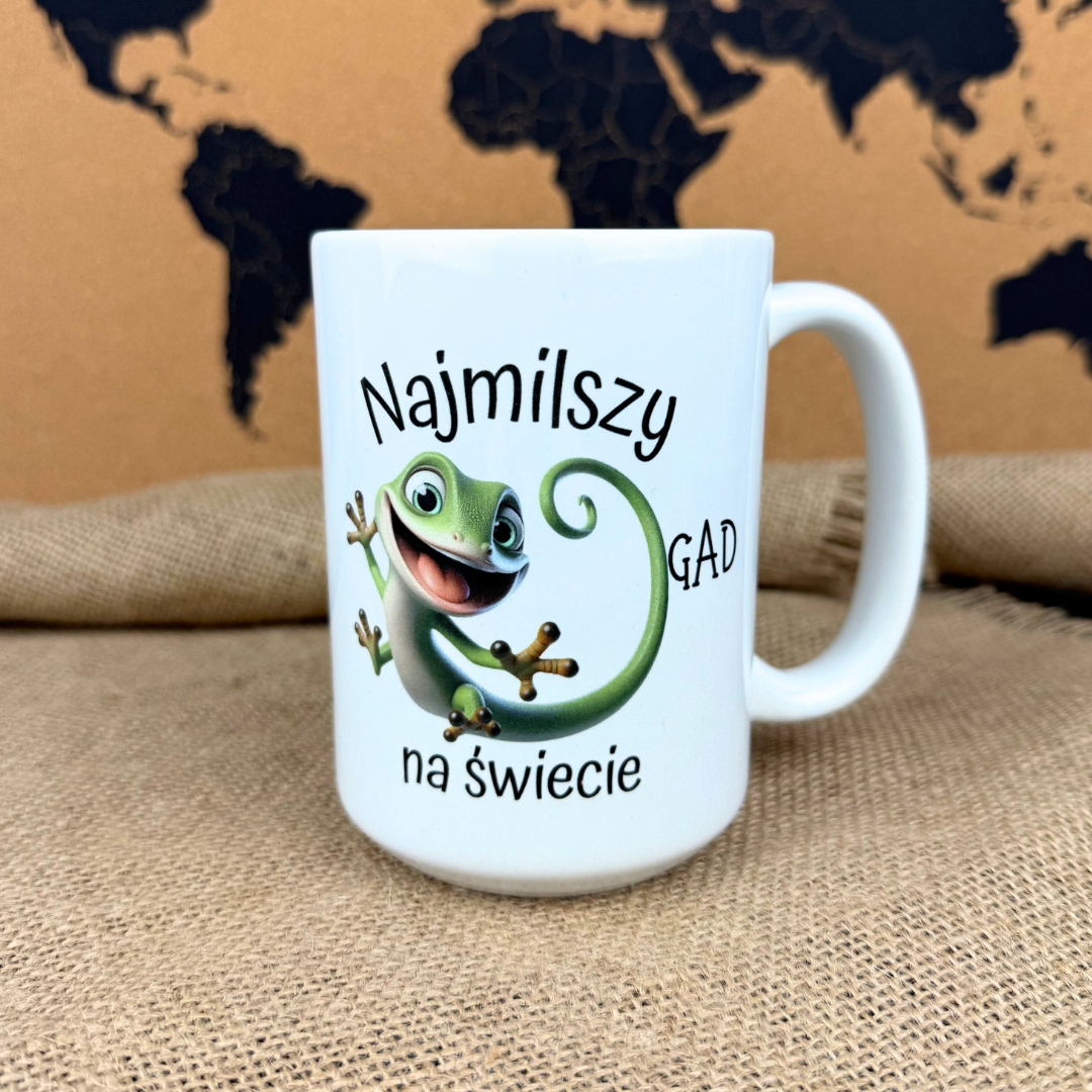 Kubek najmilszy gad na świecie dla niego
