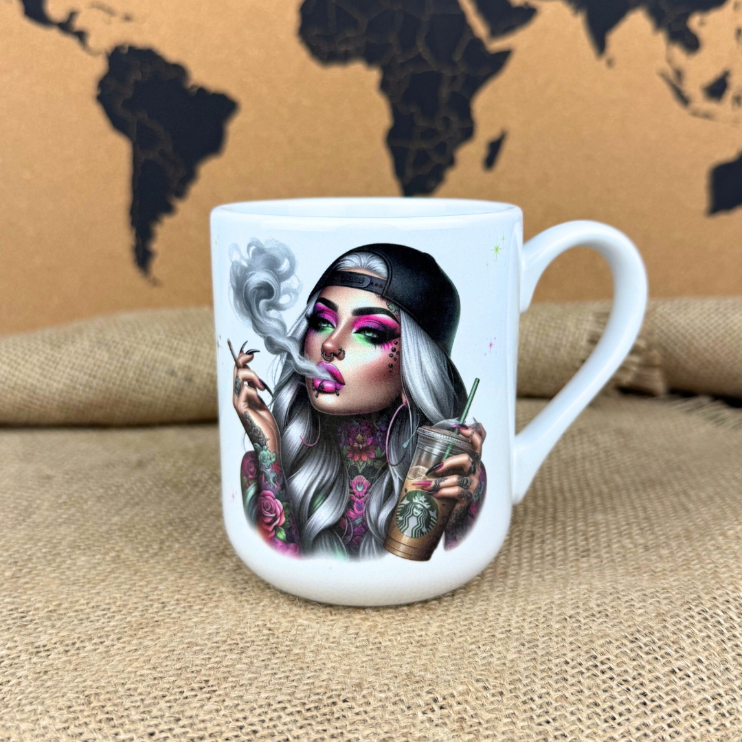 Kubek rusz moją kawę a trzasnę cię tak że nawet google cię nie znajdzie z cenzurą