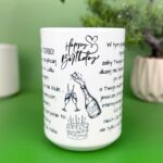 Kubek urodzinowy na 40stke z personalizowanym imieniem Kasia 2