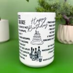 Kubek urodzinowy z personalizowanym imieniem Mateusz 2