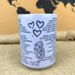 Kubek z życzeniami dla mamy na dzień mamy pastelowy liliowy