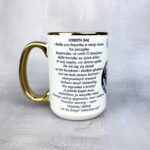 Kubek Rak znak zodiaku dla niej złoty znaki zodiaku na prezent