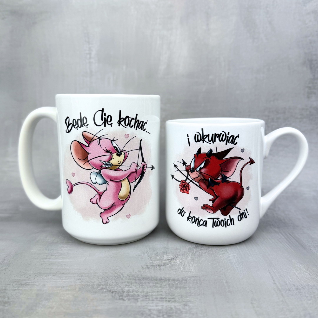 Kubek będę Cię kochać i wkurwiać do końca Twoich dni