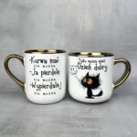 Kubek kurwa mać nie można elegant