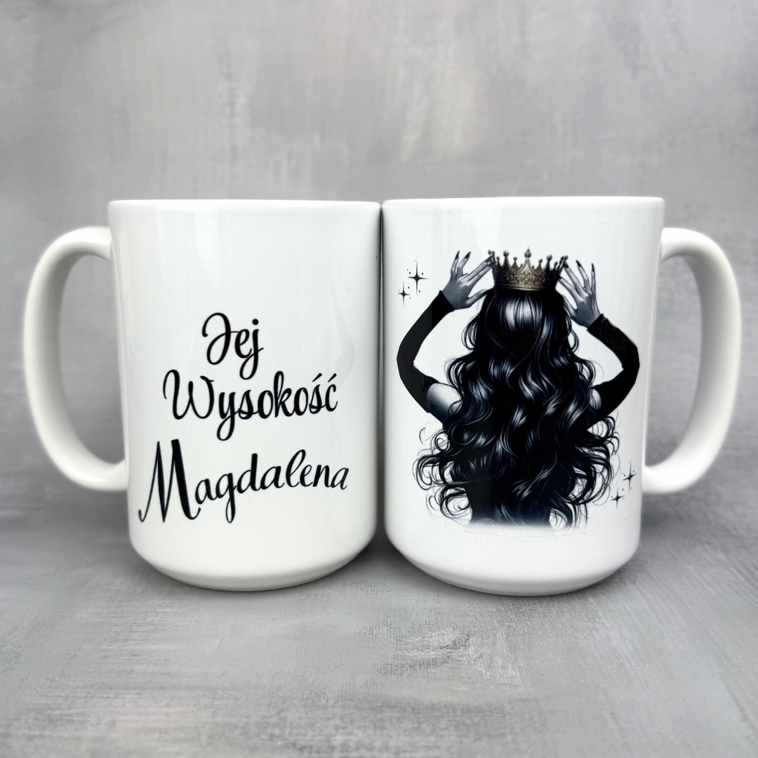 Kubek personalizowany jej wysokość... z Twoim imieniem