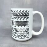 Kubek pojebie mnie zaraz szlaczki do biura