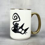 Kubek pojebie mnie zaraz złoty nowy wzór