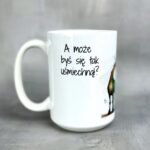 Kubek a może byś się tak uśmiechnął śmeiszny kubek do pracy