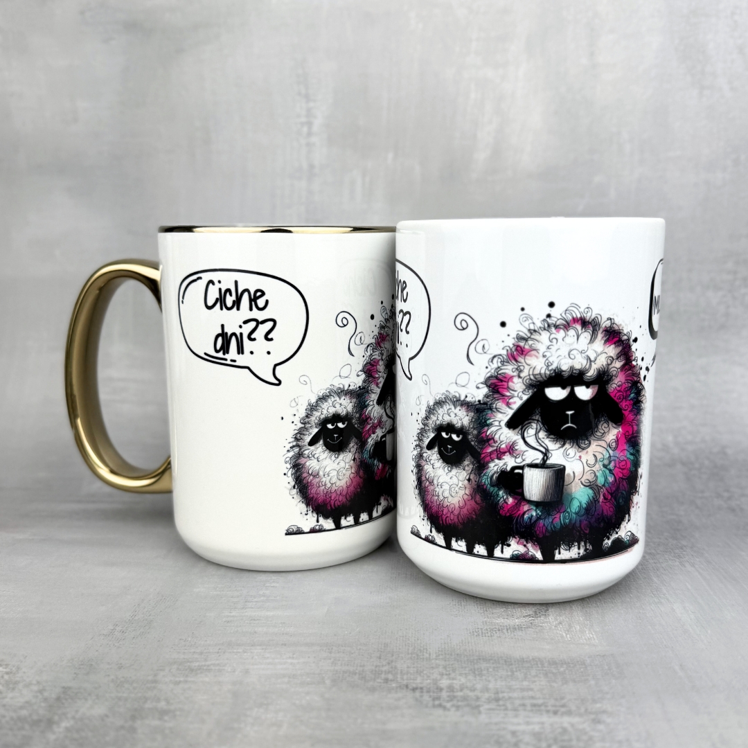 Kubek ciche dni, nie kurwa milczenie owiec