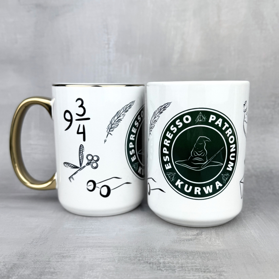 Kubek espresso patronum kurwa nowość