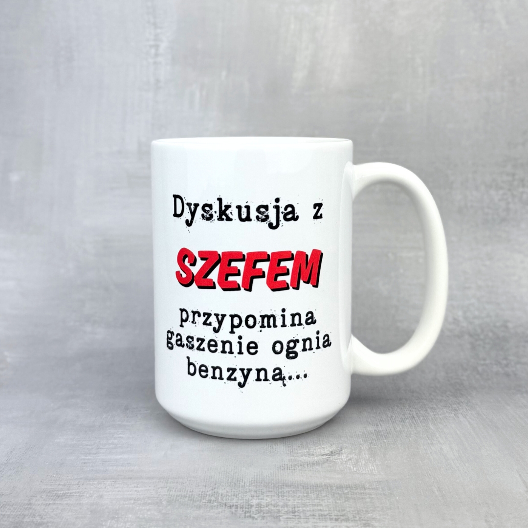 Kubek szef nie prosi...