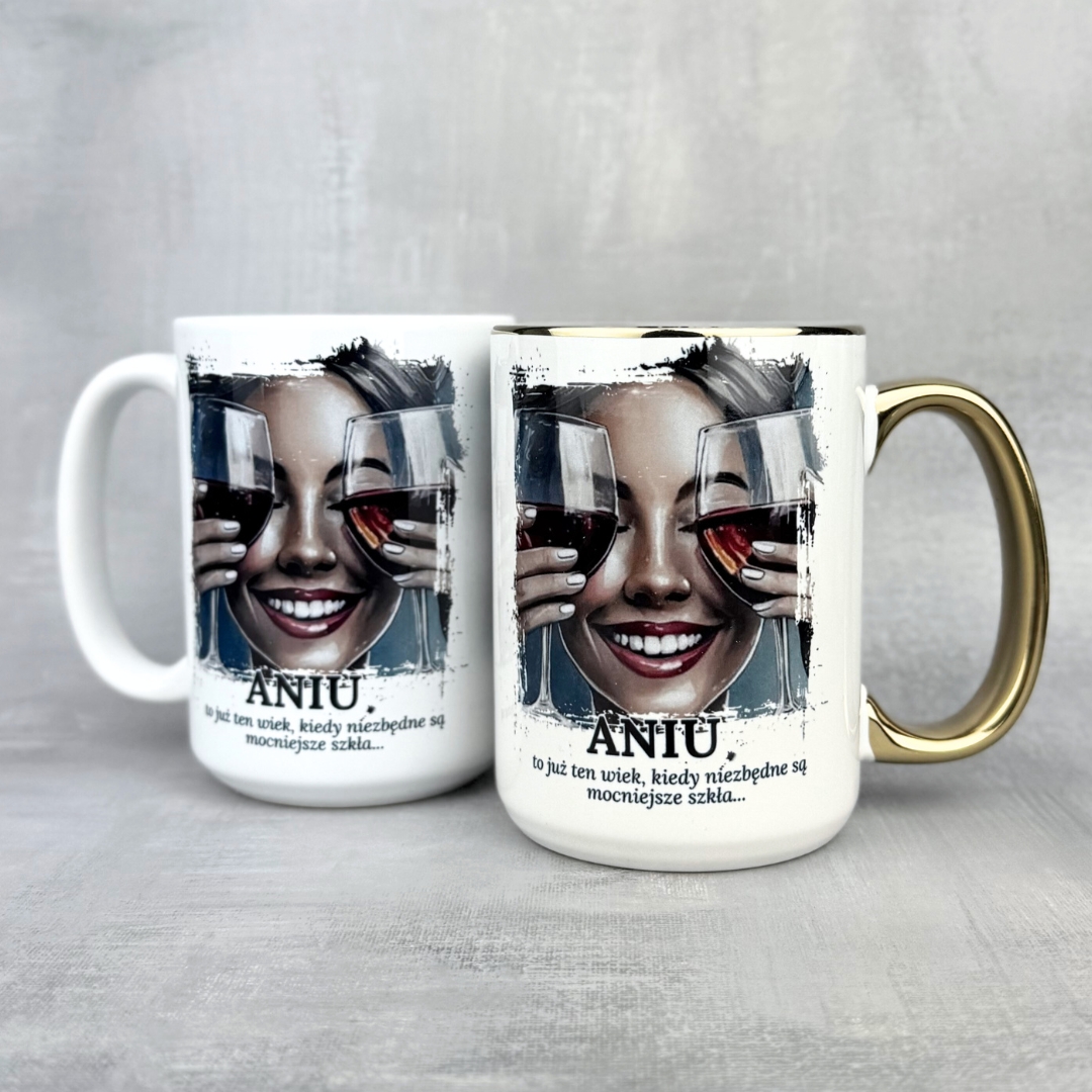 Kubek to ten wiek kiedy niezbędne są mocniejsze szkła personalizowany