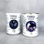 Kubek ze znakiem zodiaku panna