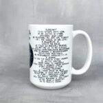 Kubek ze znakiem zodiaku panna dla niego biały