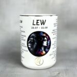 Kubek znak zodiaku lew dla kobiety