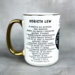 Kubek znak zodiaku lew dla niej