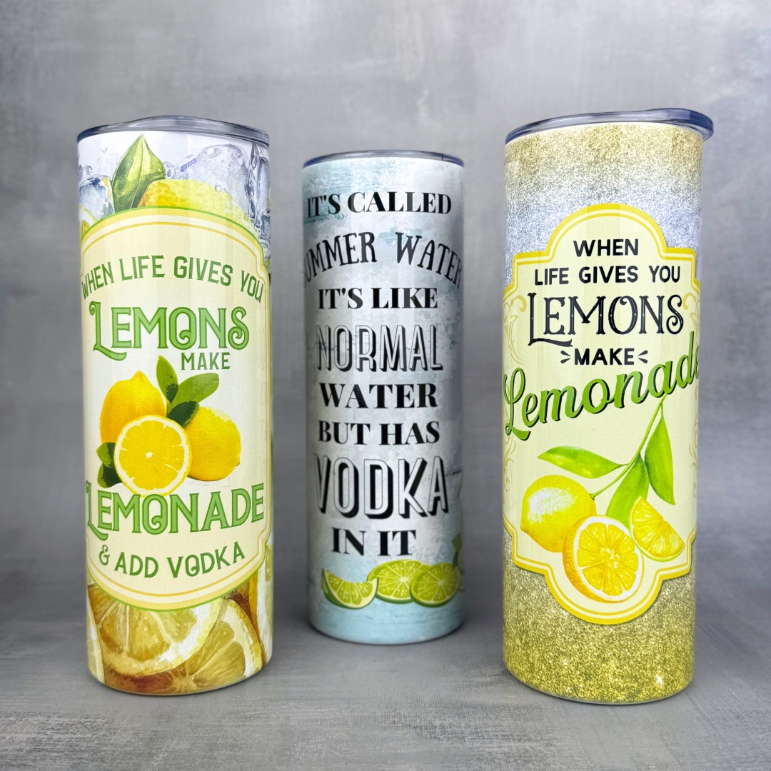 Kubki termiczne plażowe 8 wzorów do wyboru