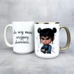 Kubek ale wy mnie wszyscy wkurwiacie kubek dla niej