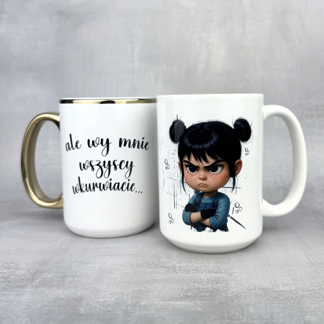 Kubek ale wy mnie wszyscy wkurwiacie