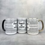 Kubek dobrze że jesteś szkoda że chujem szlaczki nowość