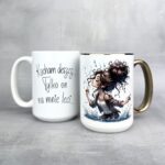 Kubek kocham deszcz tylko on na mnie leci