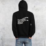 Bluza pocałujcie wy mnie wszyscy w dupę! czarna unisex