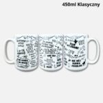Chamski kubek (Halloween) nowość 450ml klasyczny