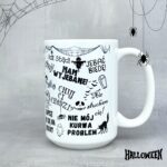 Chamski kubek holloween nowość