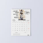 Kalendarz 2026 śmieszny kalendarz dla kobiety Maj