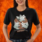 Koszulka paranormal city motyw halloween unisex