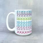 Kubek w piździe to mam kolorowy szlaczki