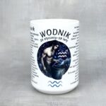 Kubek znaki zodiaku facet wodnik