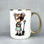 Kubek czasami jedyne czego mi trzeba to kurwa pistolet łopata i alibi