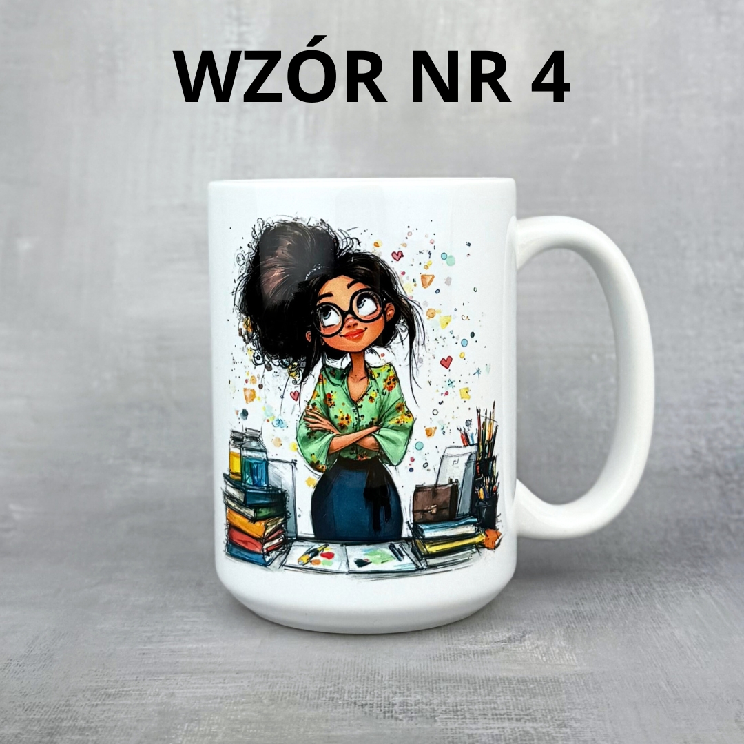 Kubek jestem nauczycielem, a jaka jest twoja super moc wzór nr 4