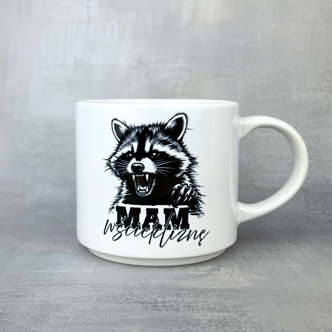 Kubek mam wściekliznę 450ml szerokie ucho