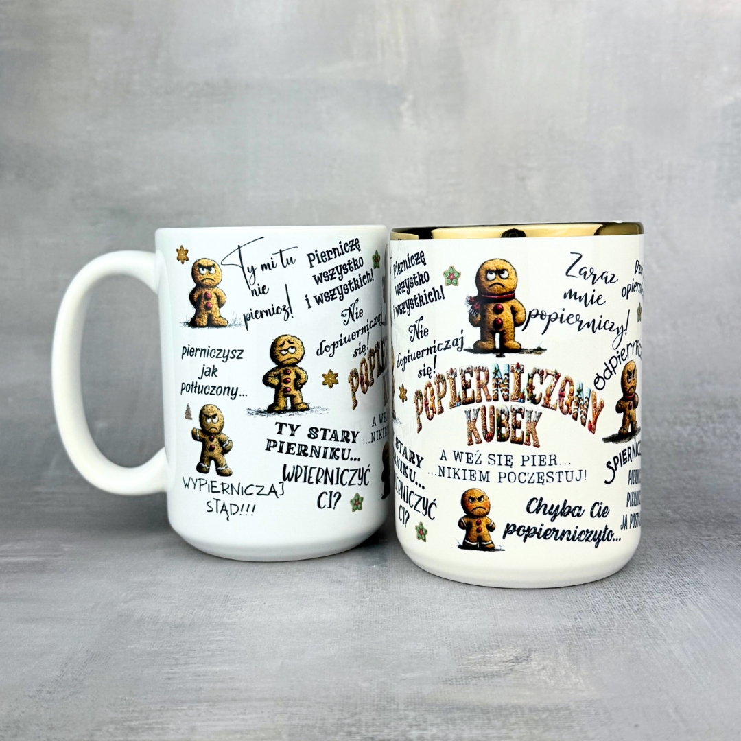 Kubek popierniczony na święta