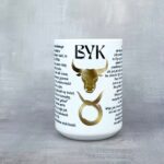 Kubek znak zodiaku byk dla niego