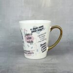 Mój kubek zajebistości latte złoty nowość