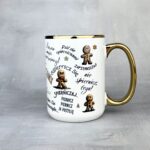 Popierniczony kubek na prezent