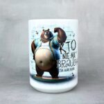 Kubek kto nie ma brzucha ten słabo r