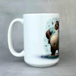 Kubek kto nie ma brzucha ten słabo ru