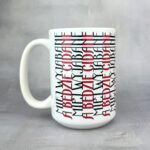 Kubek miej wyjebane (szlaczki)