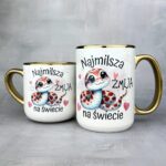 Kubek najmilsza żmija na świecie nowy złoty