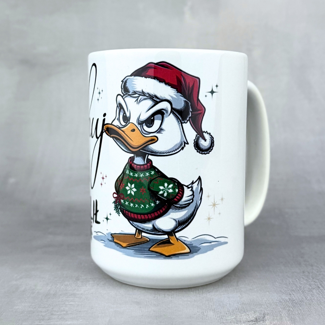 Kubek no i chuj bombki strzelił z kaczką